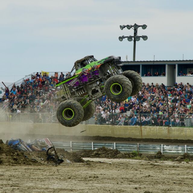 Monster Truck Throwdown at GALOT Motorsports Park